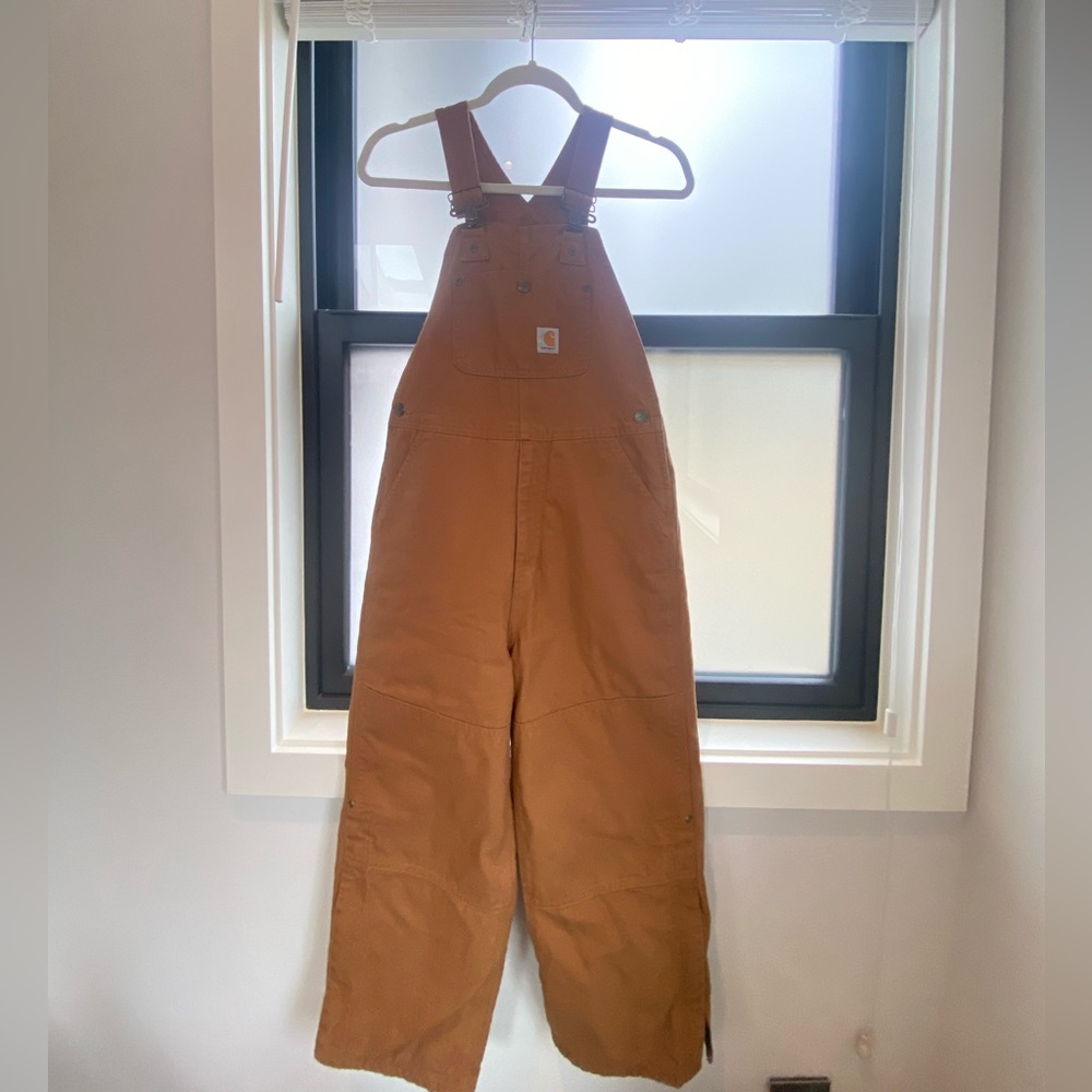 Carhartt Insulated Overalls ( Kids size 10 )